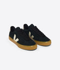 Veja Campo Suede Heren Zwarte Sneakers