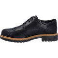 Hunter Cawdor Leren Heren Zwarte Brogues Schoenen