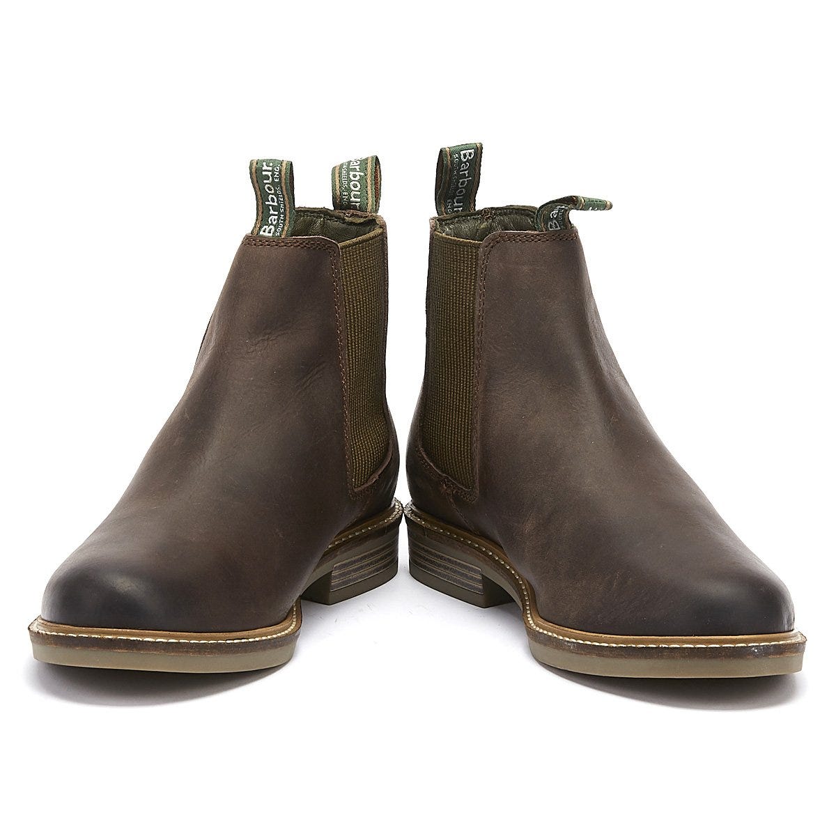 Barbour Mens Choco Brown Farsley Chelsea Boots MFO0244BR95 TOWER London Tower London.NL