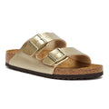 Birkenstock Arizona Birko Flor Dames Gouden Sandalen