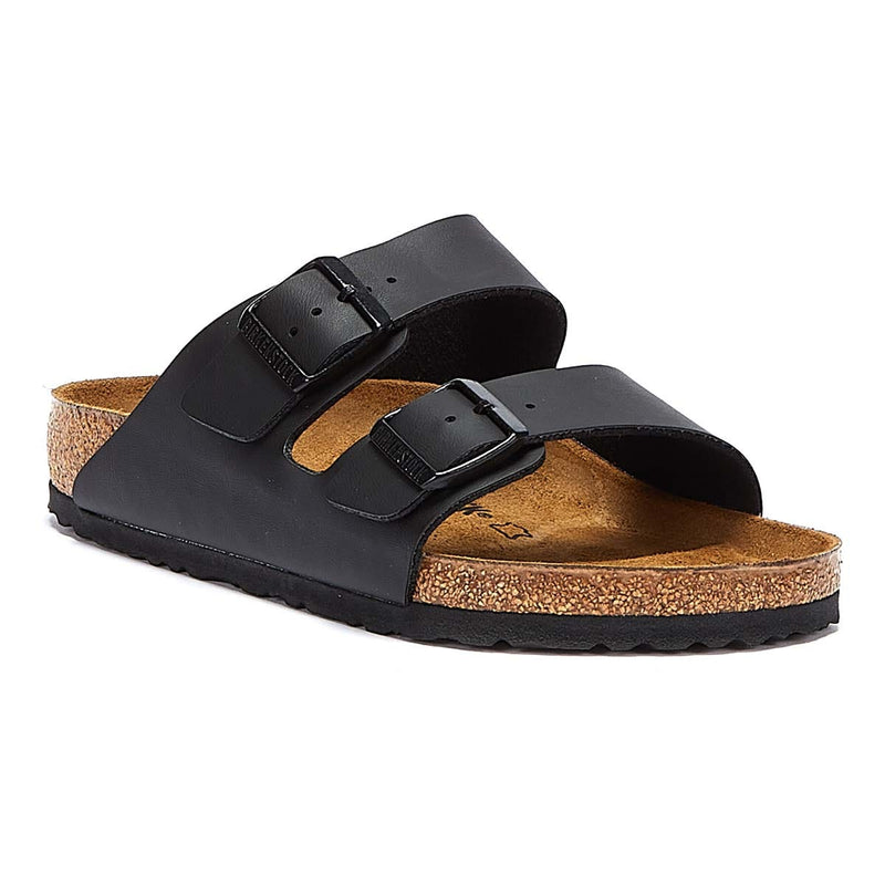 Birkenstock Arizona Birko-Flor Heren Zwart Regelmatig Sandalen