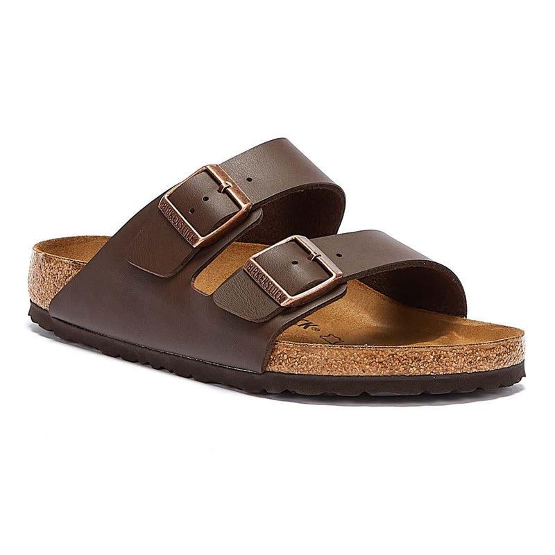 Birkenstock Arizona Birko-Flor Dames Bruin Regelmatig Sandalen