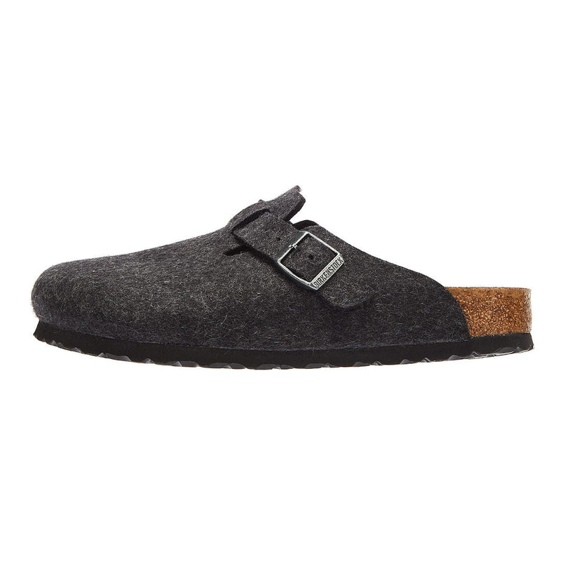 Birkenstock Boston Grijze Slippers