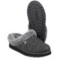 Skechers Keepsakes Ice Angel Polyester Dames Pantoffels In Antracietkleur