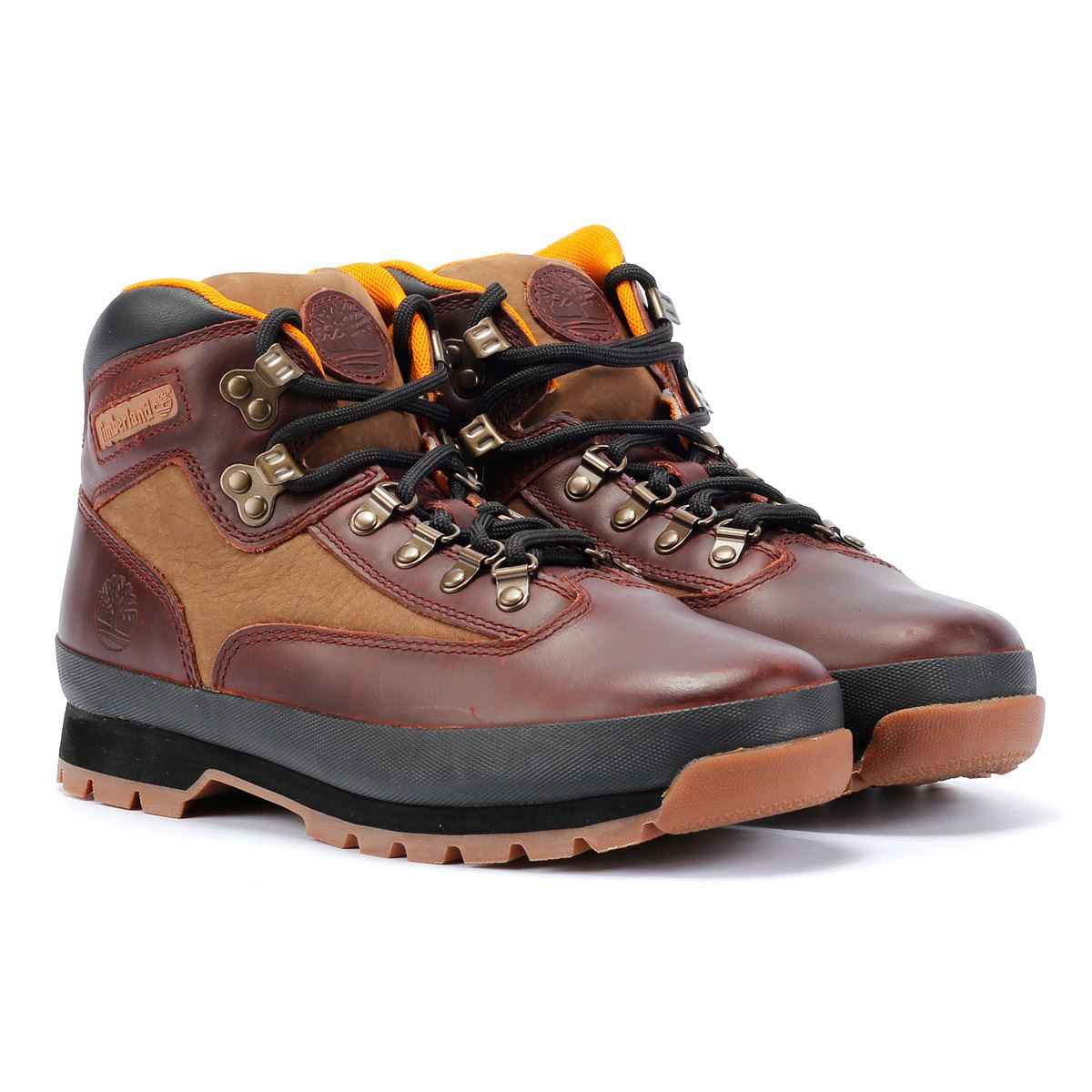 Timberland Euro Hiker Leren Bruine Herenlaarzen