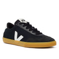 Veja Volley Heren Zwart/Wit/Natuurlijke Sneakers