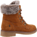 Hush Puppies Florence Leren Dames Laarzen In Tan