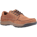 Hush Puppies Tucker Leren Heren Tan Nubuck Veterschoenen