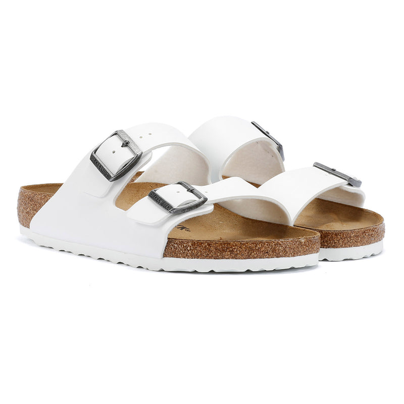 Birkenstock Arizona Birko-Flor Damessandalen Wit