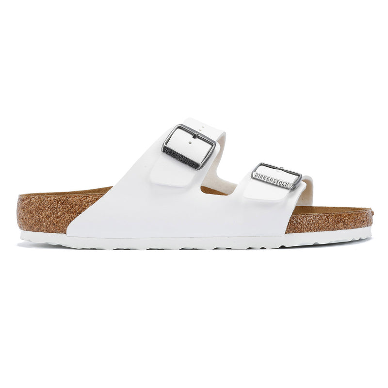 Birkenstock Arizona Birko-Flor Heren Wit Regelmatig Sandalen