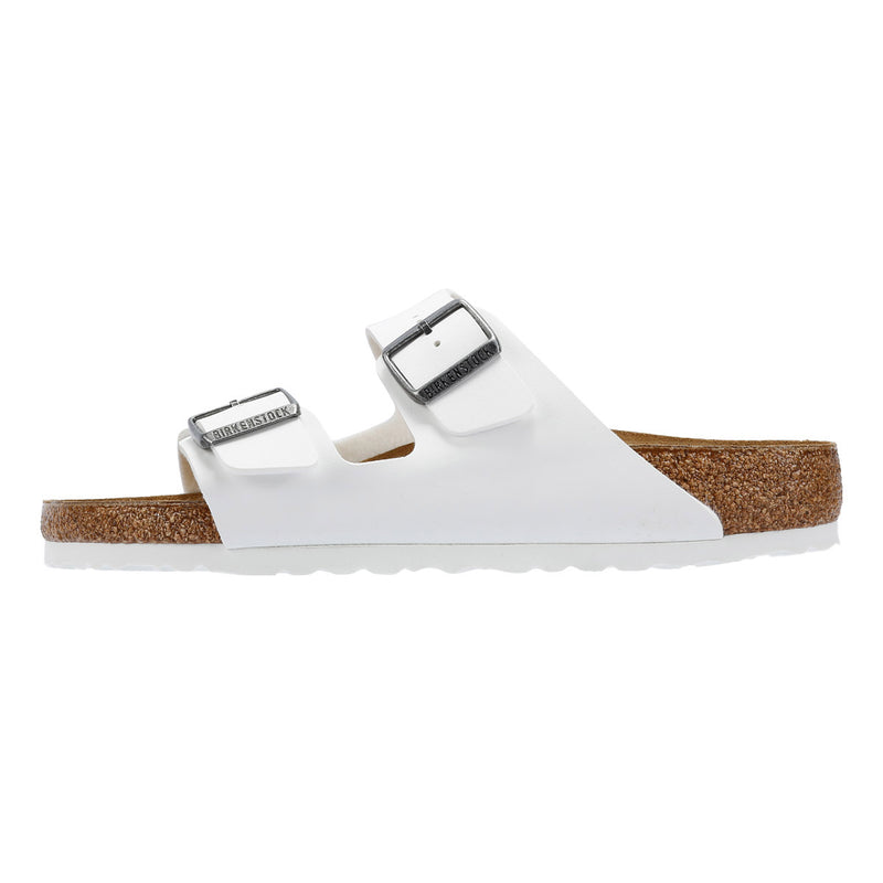 Birkenstock Arizona Birko-Flor Heren Wit Regelmatig Sandalen