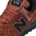 New Balance 574 Suède Bruine Sneakers