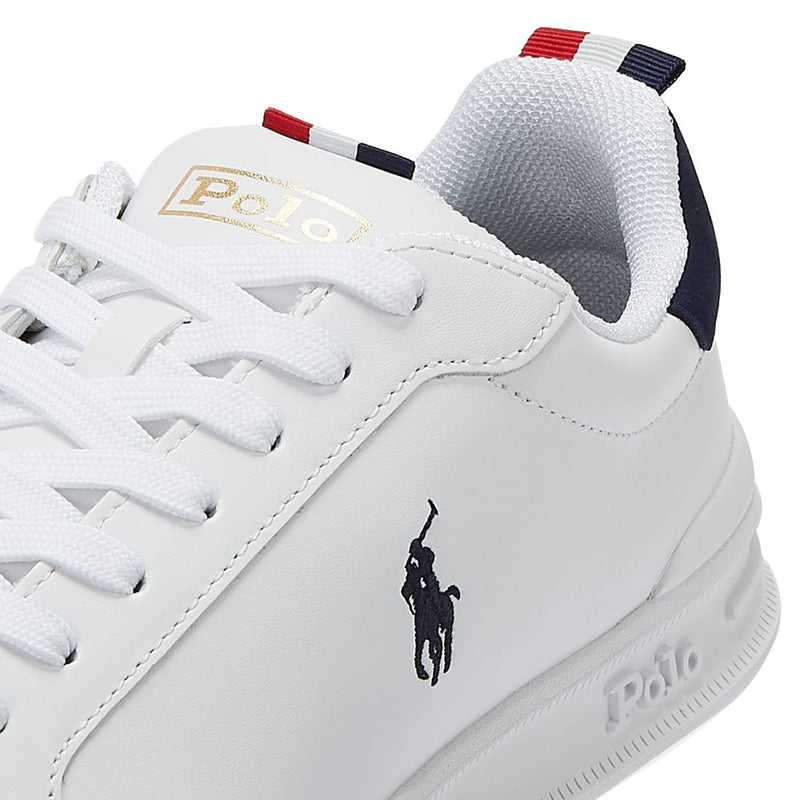 Ralph Lauren Hrt Ct Ii Sneakers Lage Witte Trainers