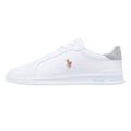 Ralph Lauren Heritage Court II Leren Witte Herensneakers