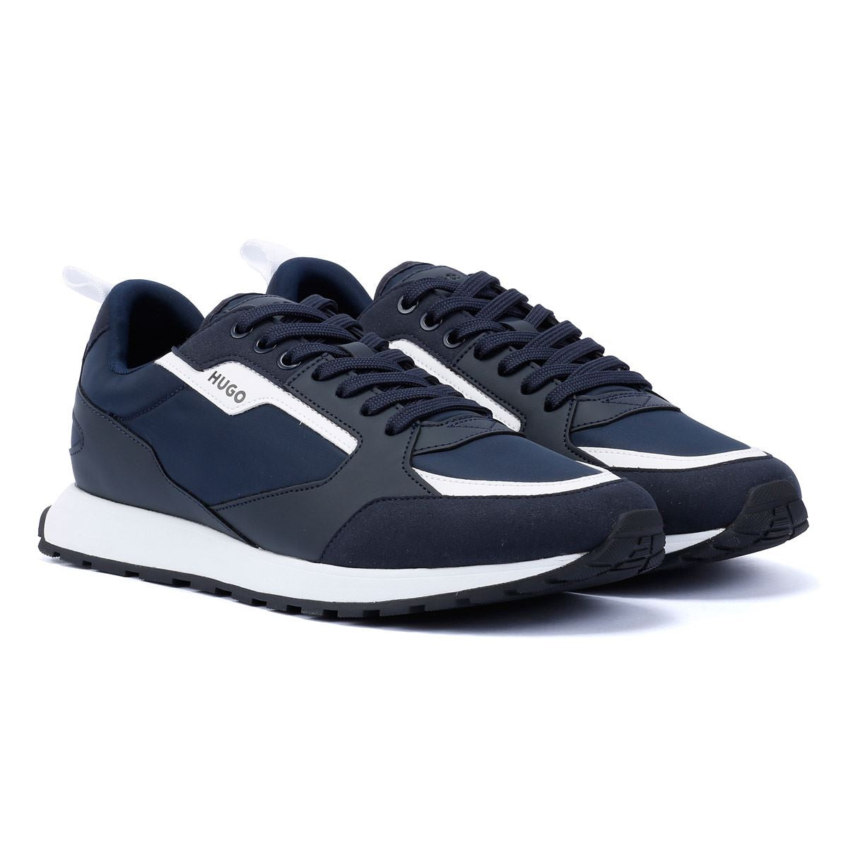 Hugo Icelin Runn Herensneakers In Het Blauw