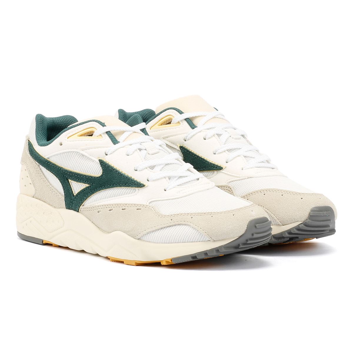 Mizuno Contender S Suède Beige Sneakers