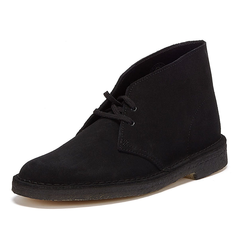 Clarks Originals Desert Suede Heren Zwart Laarzen