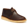 Clarks Originals Desert Trek Leder Heren Bijenwas Bruin Schoenen