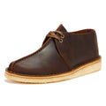 Clarks Originals Desert Trek Leder Heren Bijenwas Bruin Schoenen