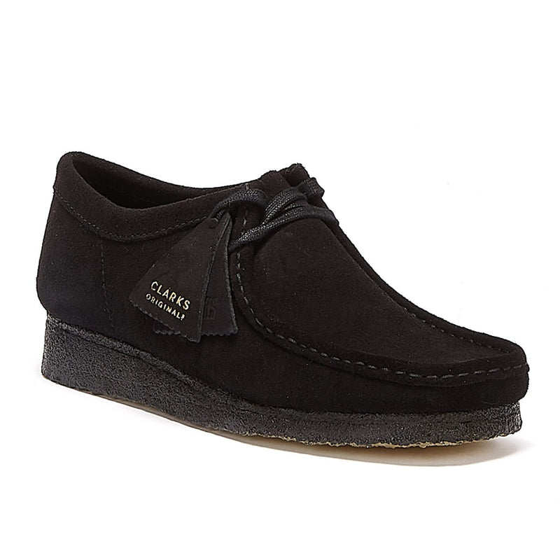 Clarks Originals Wallabee herenschoenen zwart