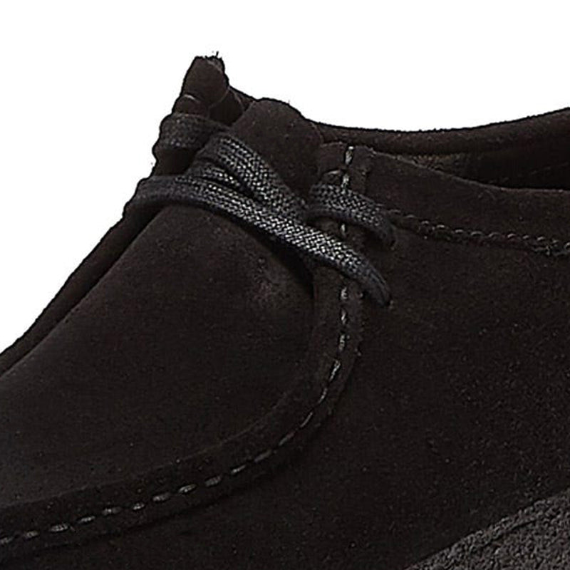 Clarks Originals Wallabee herenschoenen zwart