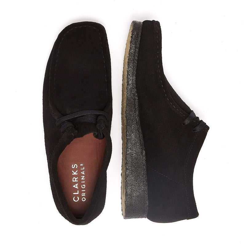 Clarks Originals Wallabee herenschoenen zwart