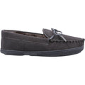 Hush Puppies Ace Suede Heren Grijze Pantoffels