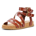 Blowfish Malibu Fandie Dyecut Dames Henna Sandalen