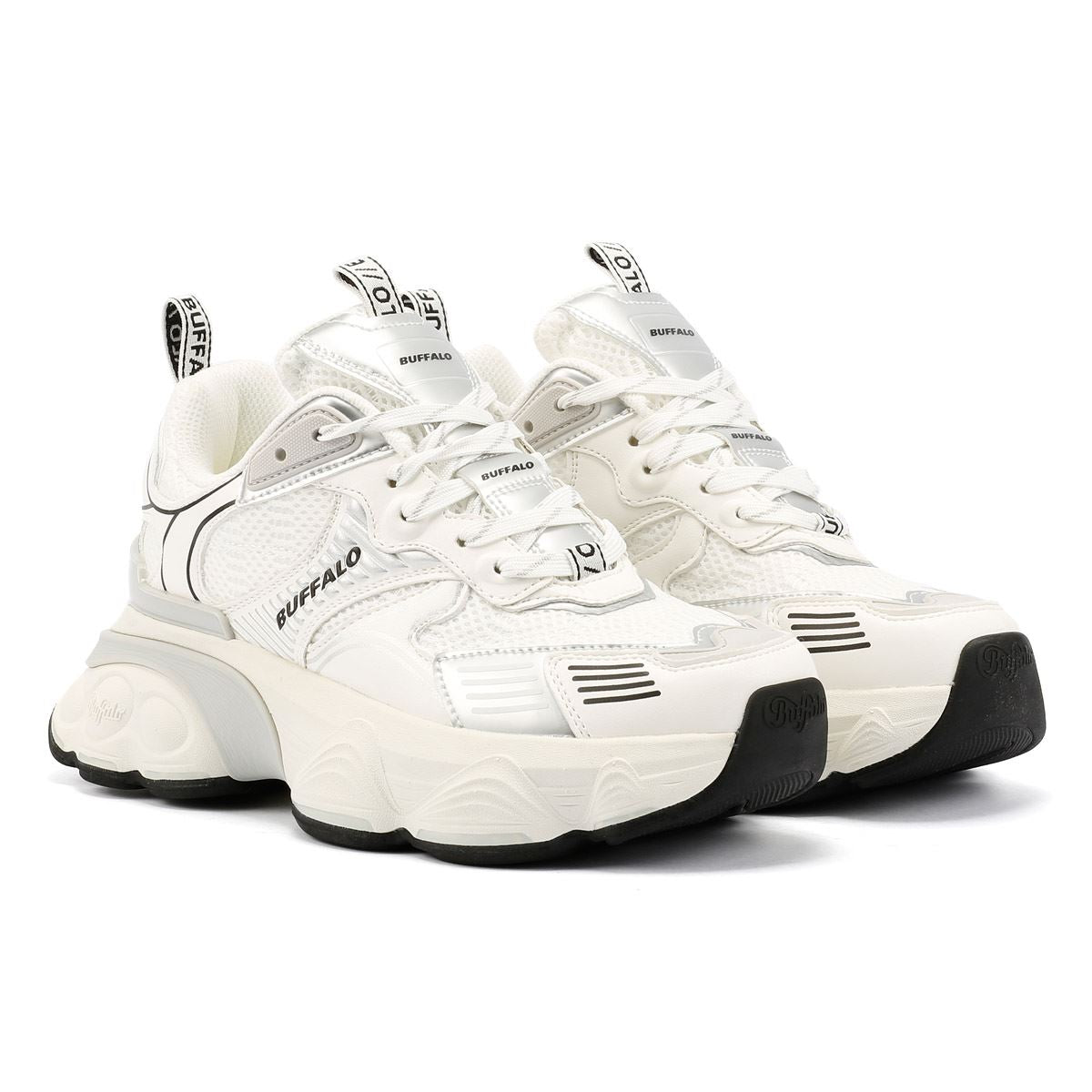 Buffalo Truck Dames Witte Sneakers