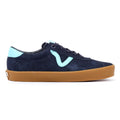 Vans Sport Low Dames Blauw/Gummi Suède Sneakers