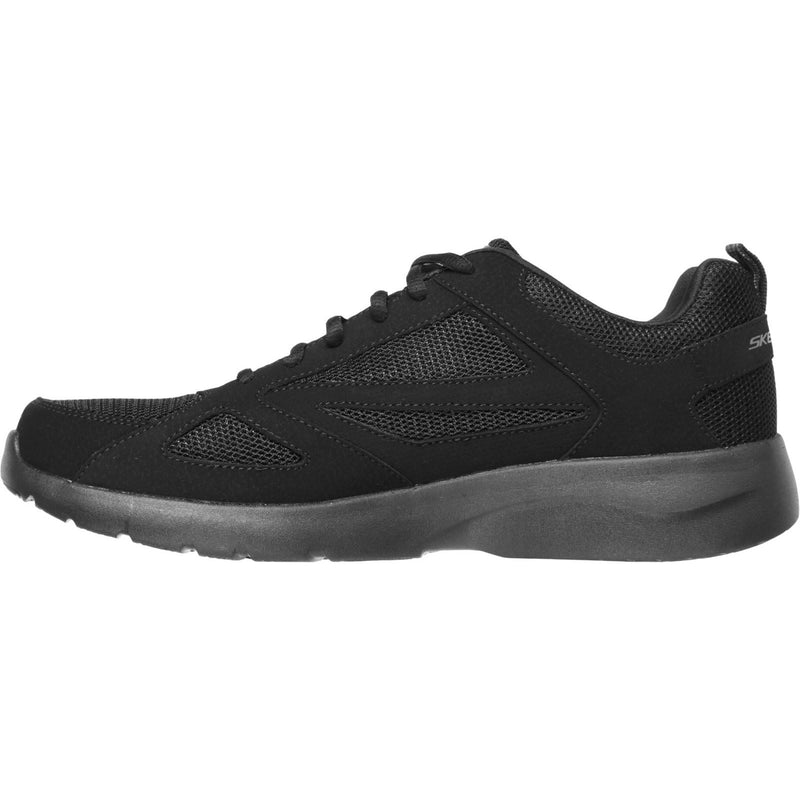 Skechers Dynamight 2.0 Net Heren Zwarte Sneakers