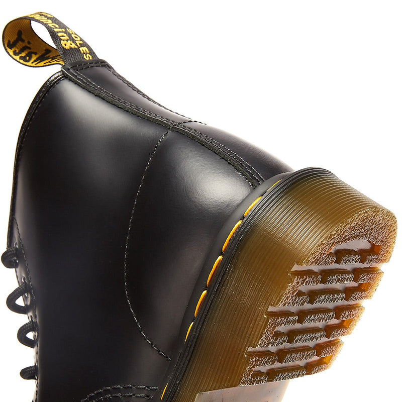 Dr. Martens 101 Gladleer Zwarte Laarzen