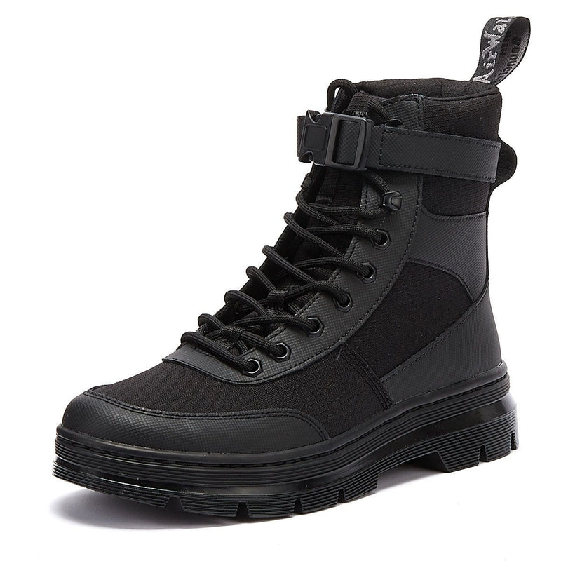 Dr. Martens Combs Tech Mono Zwart Laarzen