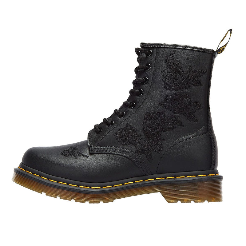 Dr. Martens 1460 Vonda Mono Floral Softy Dames Zwart Laarzen