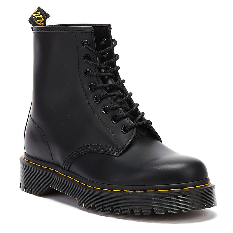 Dr. Martens 1460 Bex Glad Leer Heren Zwart Laarzen