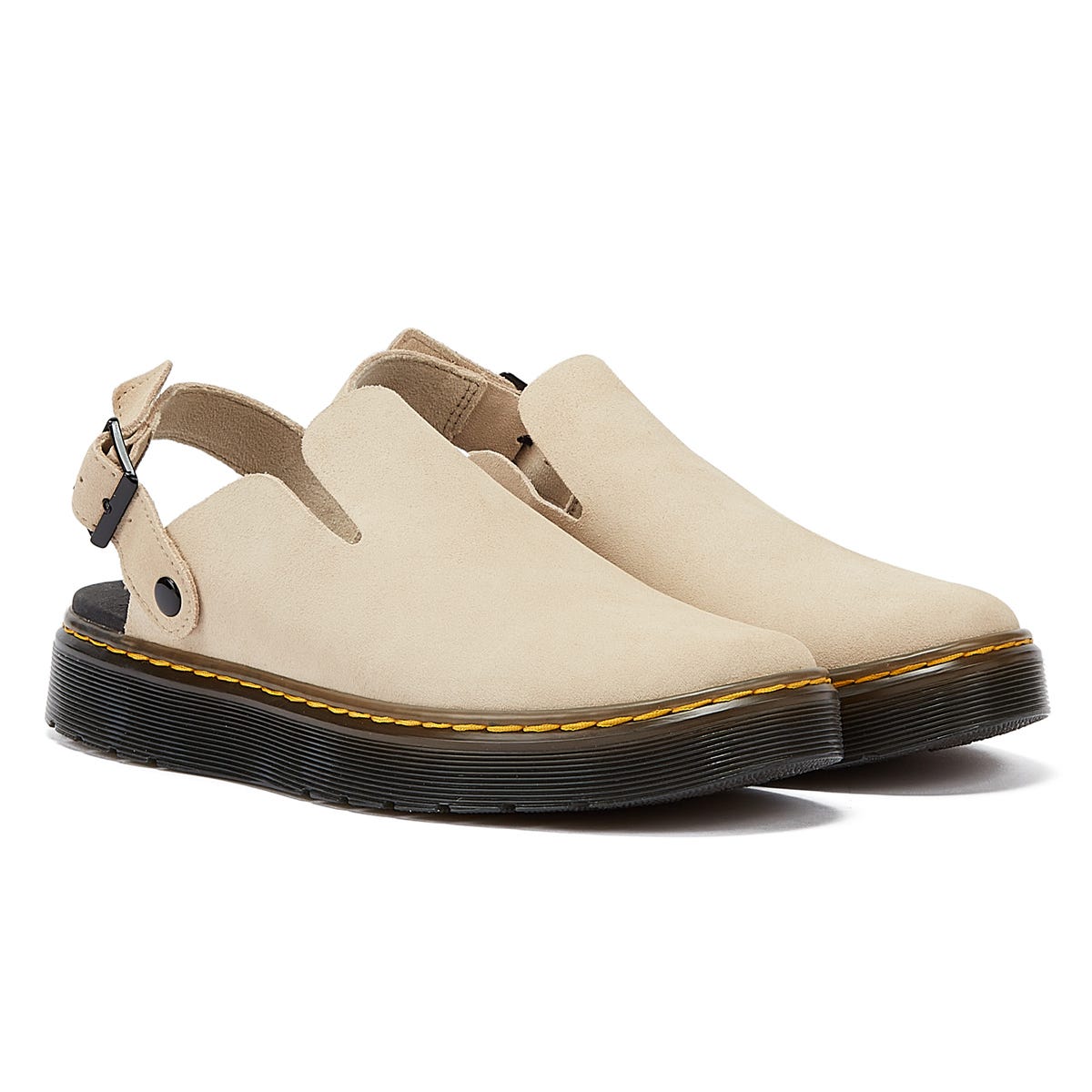 Dr Martens Carlson E.H Unisex Warm Sand Slippers Tower London.NL