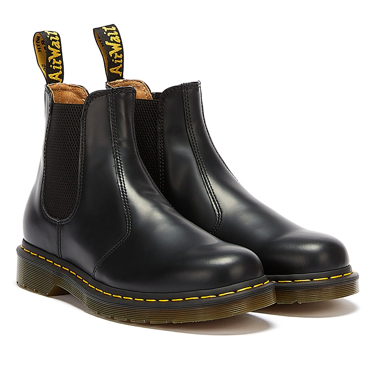 Dr. Martens 2976 gladleer YS zwarte dameslaarzen