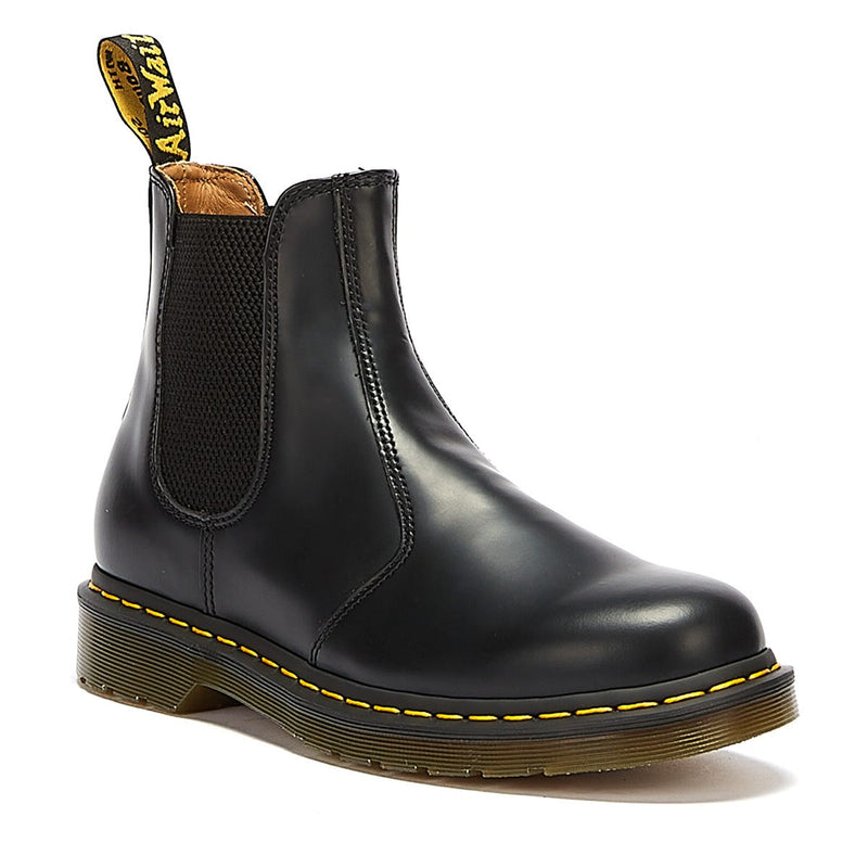 Dr. Martens 2976 gladleer YS zwarte dameslaarzen