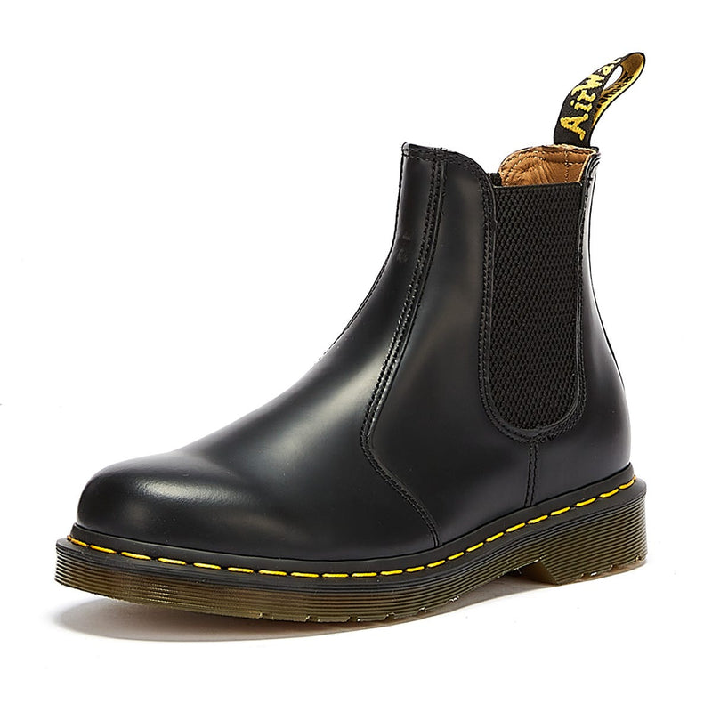 Dr. Martens 2976 Gladleer YS Heren Zwarte Laarzen