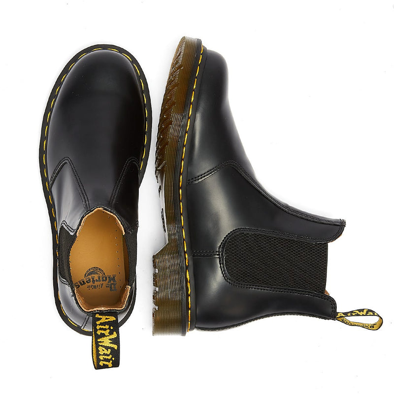 Dr. Martens 2976 gladleer YS zwarte dameslaarzen