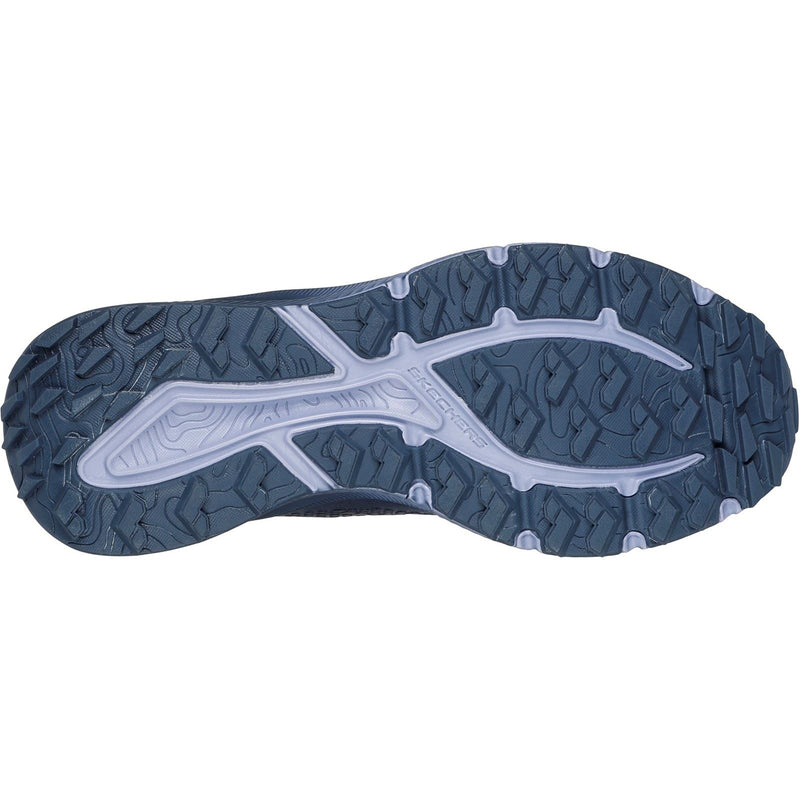 Skechers Switch Back Mist Textiel Dames Wandelschoenen In Marineblauw