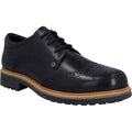 Hunter Cawdor Leren Heren Zwarte Brogues Schoenen