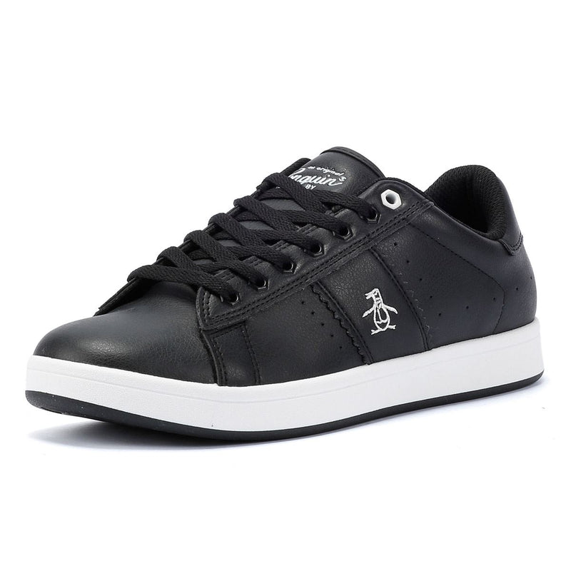 Penguin Steadman Heren Zwarte Sneakers