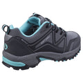 Cotswold Abbeydale Low Dames Wandelschoenen Grijs/Zwart/Aqua