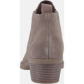 Hush Puppies Isobel Leren Damesschoenen In Taupekleurige Boots