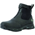 Muck Boots Apex Mid Zip Rubberen Zwarte/Donkere Schaduwlaarzen