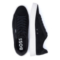 Boss Rhys Tennis Heren Zwarte Sneakers