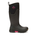 Muck Boots Arctic Ice Tall Rubberen Zwarte/Hete Roze Regenlaarzen