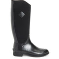 Muck Boots Derby Tall Rubberen Zwarte Regenlaarzen