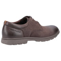 Hush Puppies Trevor Bruine Leren Veterschoenen Voor Heren